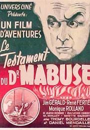 Testament of Dr. Mabuse, the (1933 – Fritz Lang)