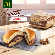 Mcdonald&#39;s  Nutella Burger Italy
