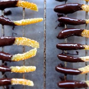 Chocolate-Covered Citrus Peel