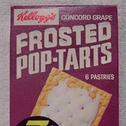 Frosted Concord Grape Poptarts