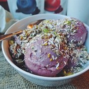 Lingonberry and Bilberry Ice Cream
