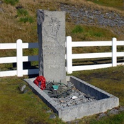 Shackleton's Grave, Grytviken, South Georgia