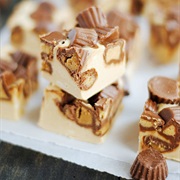 Reese's Cup 3-Ingredient Fudge