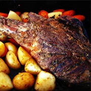 Roasted Goat