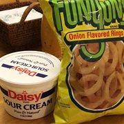 Funyuns in Sour Cream