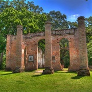 Old Sheldon Church Ruins