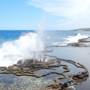 Tongatapu Blowholes, Tonga
