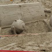 Sandcastle Competition in Galveston