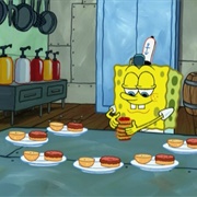 Krusty Krab Fry Cook/Waiter