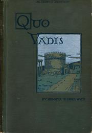 Quo Vadis (Henryk Sienkiewicz)