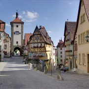 Plönlein, Rothenburg Ob Der Tauber