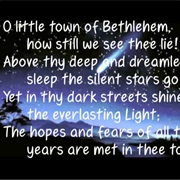 O Little Town of Bethlehem