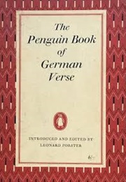 The Penguin Book of German Verse (Ed. Leonard Forster)