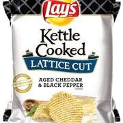 Aged Cheddar and Black Pepper Chips