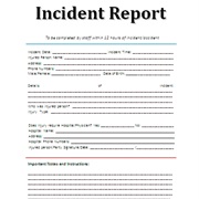 Incident Report