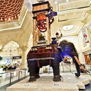 Elephant Clock at Ibn Battuta Mall