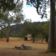 View From Camp at Windjanna Gorge NP