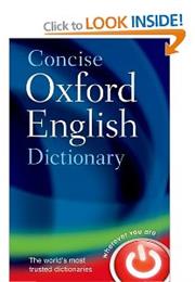The Concise Oxford Dictionary
