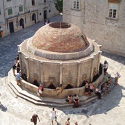 Large Onofrio&#39;s Fountain, Dubrovnik, Croatia