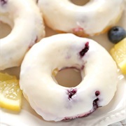 Lemon Blueberry Donuts