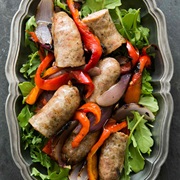 Sausage and Arugula