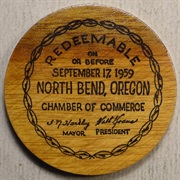Collect a Wooden Coin From North Bend