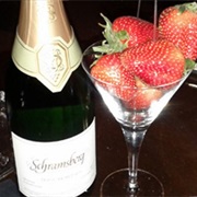 Strawberries and Champagne