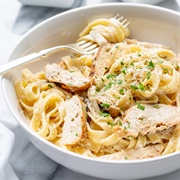 Fetuccine Chicken Alfredo