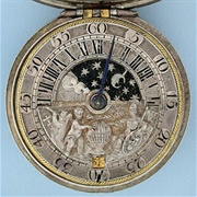 G. Knip Moon & Sun Watch C. 1750