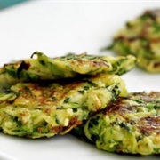 Courgette Fritters