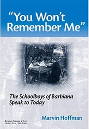 'You Won't Remember Me': The Schoolboys of Barbiana Speak to Today (Marvin Hoffman)