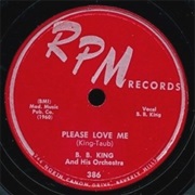 B.B. King, Please Love Me