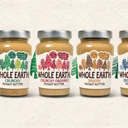 Whole Earth Peanut Butter