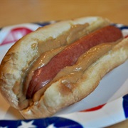 Peanut Butter Hot Dog