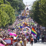 Attend Gay Pride Event