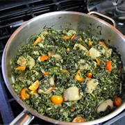 Stewed Spinach
