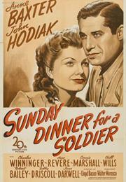 Sunday Dinner for a Soldier (Lloyd Bacon)