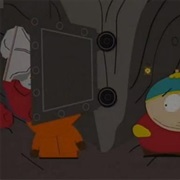 Squashed by Derailed Mining Cart Containing Underpants