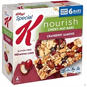 Special K Nourish Cranberry Almond Chewy Nut Bar