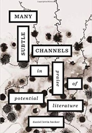 Many Subtle Channels: In Praise of Potential Literature (Daniel Levin Becker)