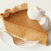 Eggnog Pumpkin Pie