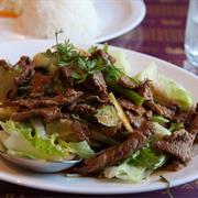 Yam Nua (Spicy Beef Salad)