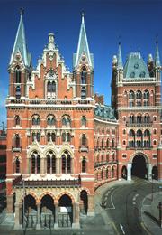 St. Pancras Station, St. Pancras, London, England, UK