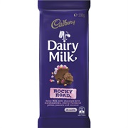 Dairy Milk Rocky Road Chocolate Block