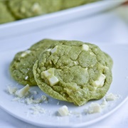 Matcha White Chocolate Cookie