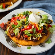 Indian Fry Bread Taco