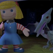 Janie and Pterodactyl