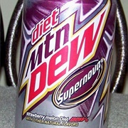 Diet Mountain Dew Supernova