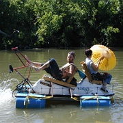 Pedal Power Boat