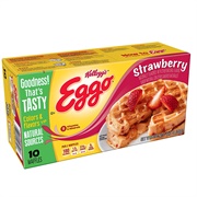 Strawberry Eggo Waffles